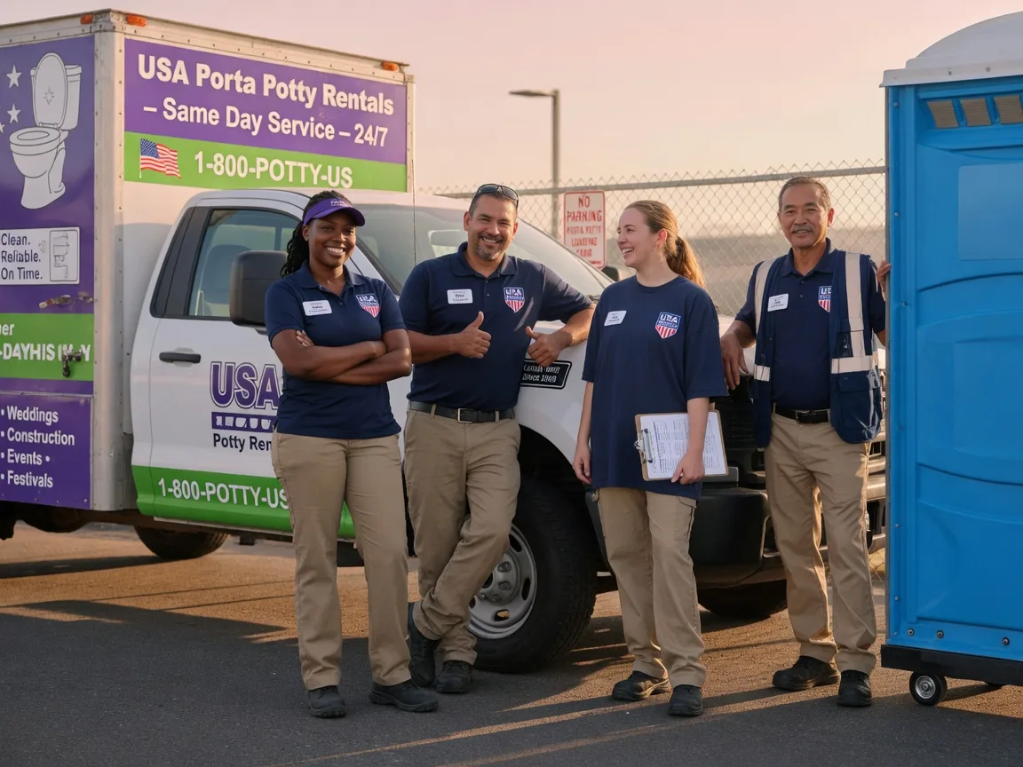 Porta Potty Rental company in Liberty, KY